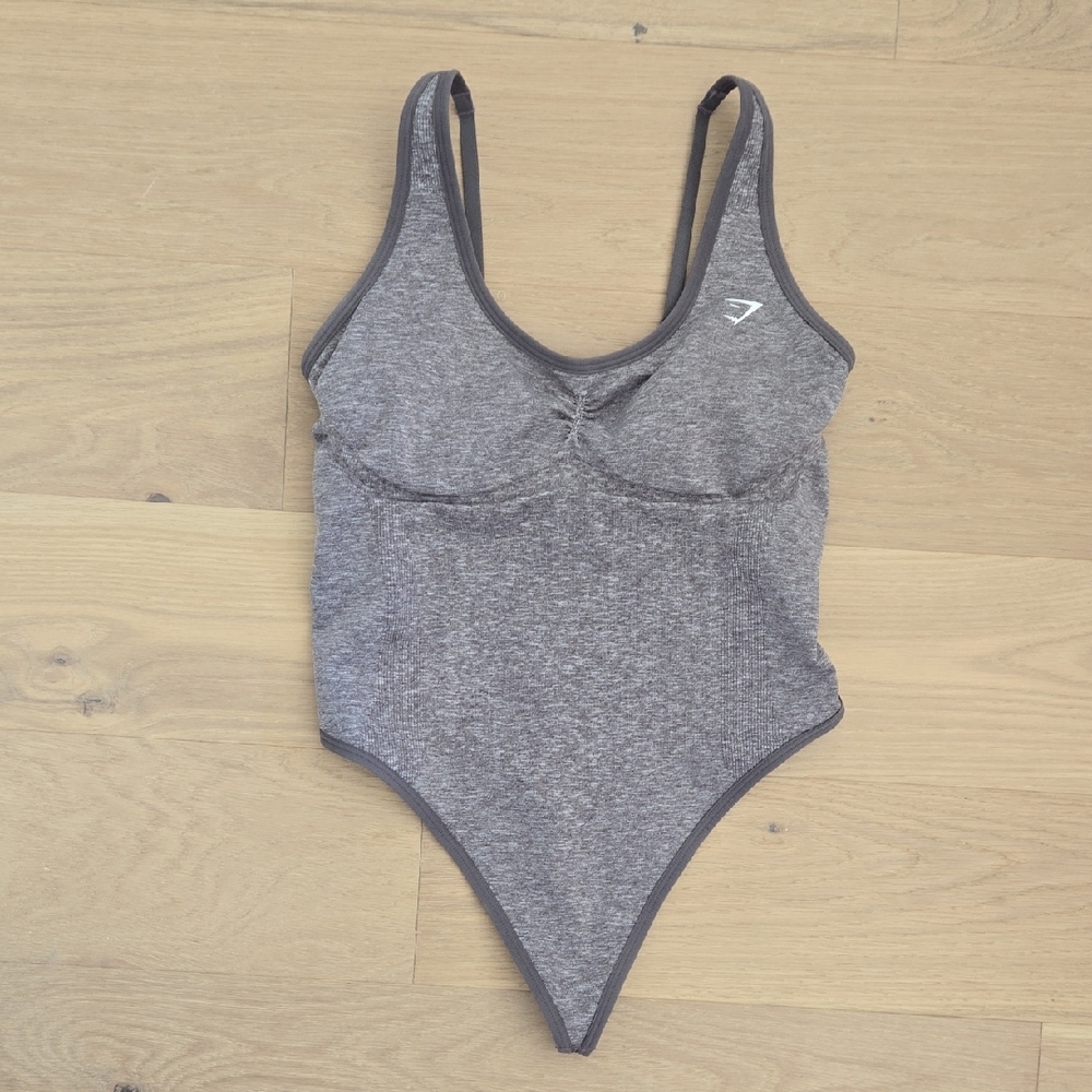 NWOT Gray Gymshark Bodysuit